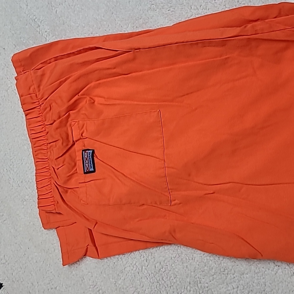 Orange Cherokee Work wear Scrub pants